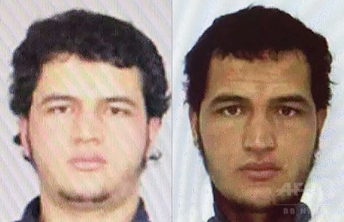 ベルリン襲撃、チュニジア人の男を指名手配 ベルリン襲撃、チュニジア人の男を指名手配