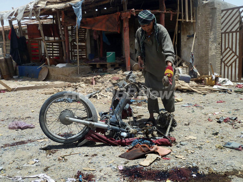 アフガンで連続自爆攻撃、23人死亡 タリバンが犯行声明 アフガンで連続自爆攻撃、23人死亡 タリバンが犯行声明