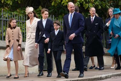 英王室がイースター礼拝 アンドルー元王子逮捕後で初