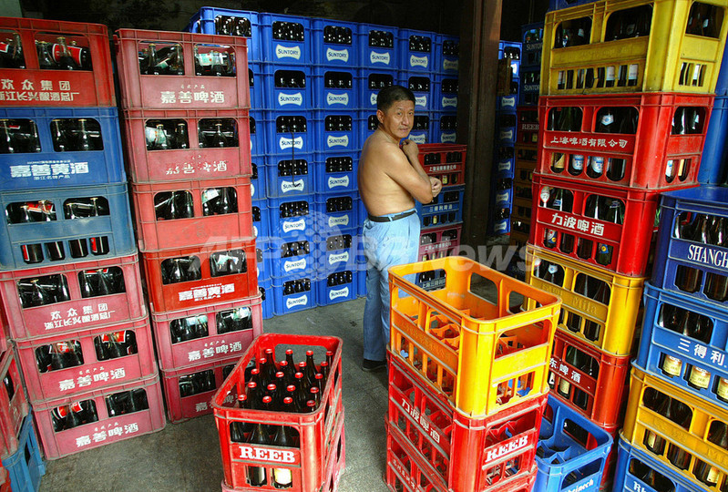 ビール消費10年で2倍、中国 ビール消費10年で2倍、中国