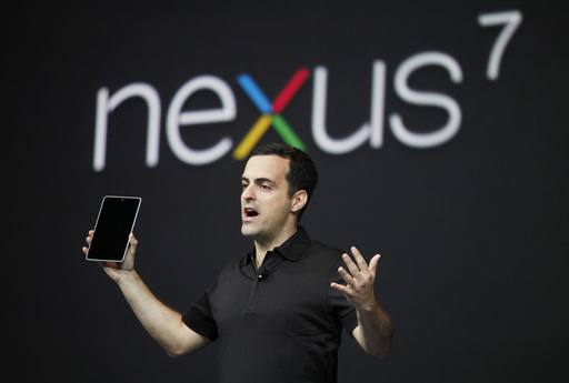 米グーグル、タブレット端末「Nexus 7」を発表