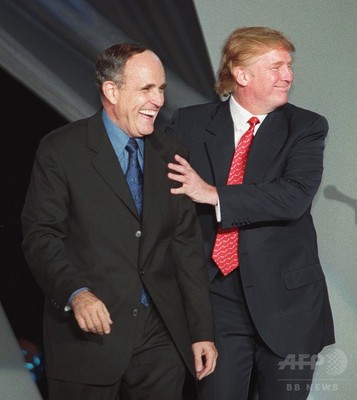 ジュリアーニ元NY市長、トランプ氏支持を表明