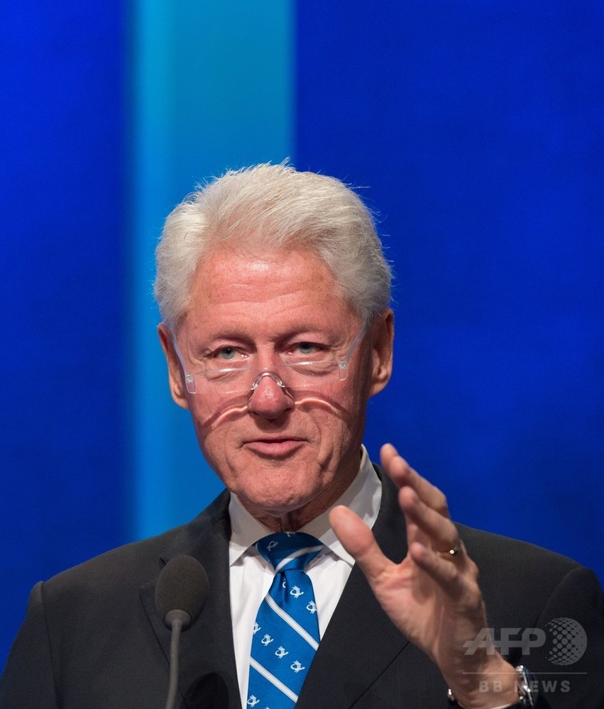 クリントン元大統領がスリラー共作 ホワイトハウスの内幕描く 写真2枚 国際ニュース:AFPBB News