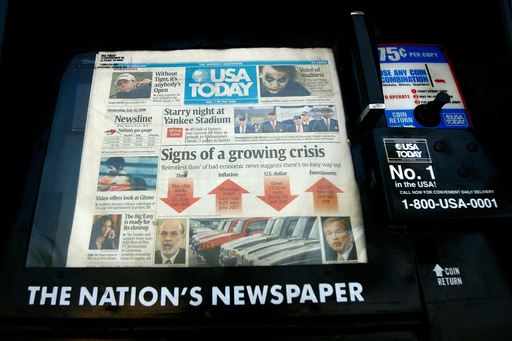 米新聞大手ガネットが追加人員削減、米名門紙は「紙による発行」取り止めへ