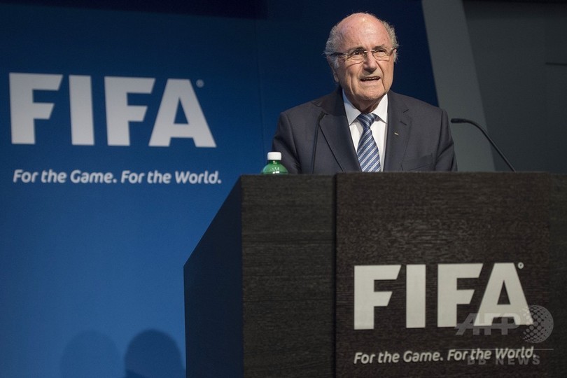 FIFA汚職事件、FBIがブラッター会長を捜査 米報道 FIFA汚職事件、FBIがブラッター会長を捜査 米報道