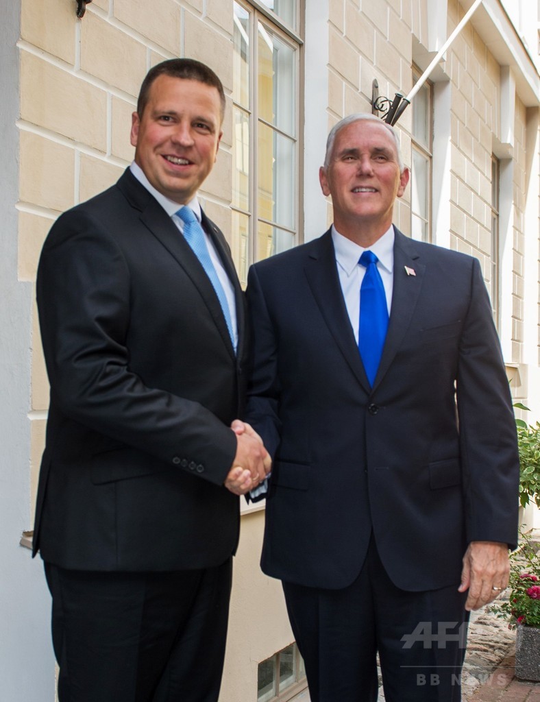 ペンス米副大統領、エストニアへのパトリオット配備に言及 ペンス米副大統領、エストニアへのパトリオット配備に言及