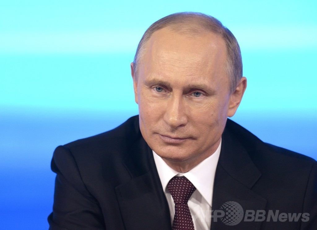アラスカは併合するには「寒すぎる」、プーチン大統領が冗談 アラスカは併合するには「寒すぎる」、プーチン大統領が冗談