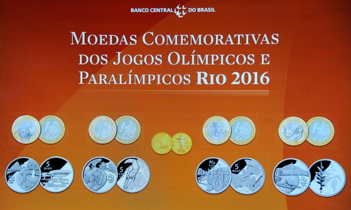 リオ五輪の記念切手と硬貨発売、ブラジル 写真16枚 国際ニュース