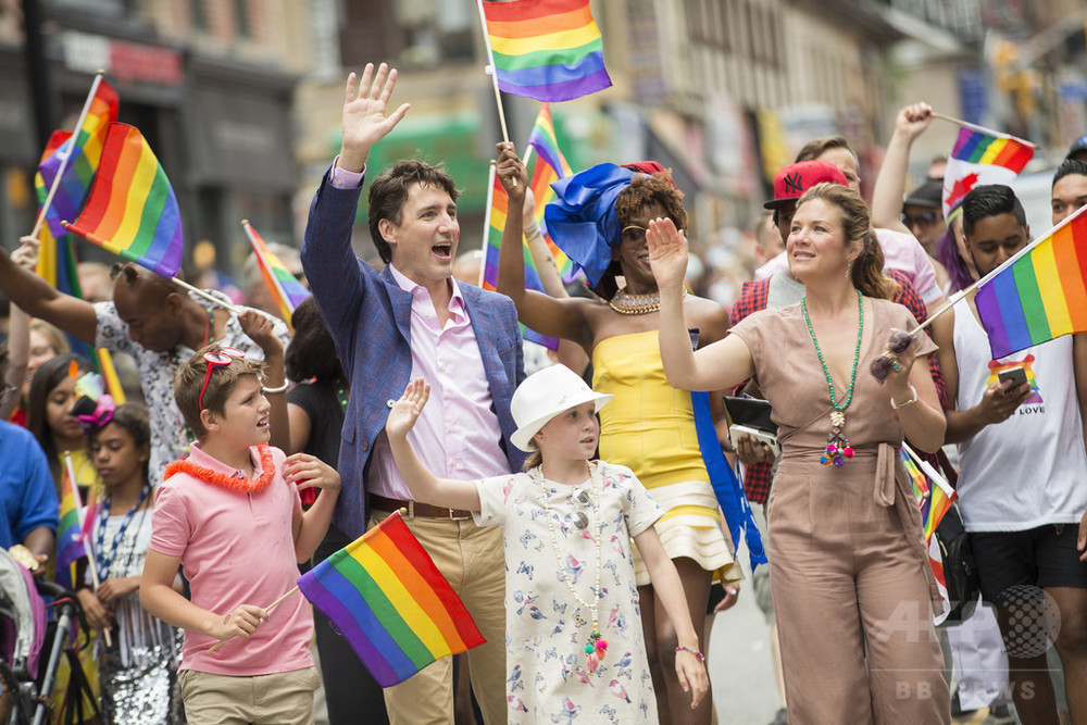 【特集】カナダのトルドー首相とその家族 写真49枚 国際ニュース：AFPBB News