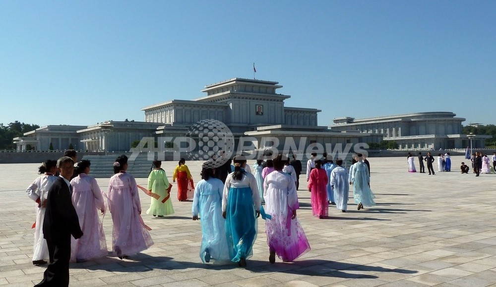 永遠の指導者 故金日成主席の人気衰えず 北朝鮮 写真6枚 国際ニュース afpbb news