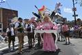 米ニューヨークで行われた性的少数者の祭典「プライド」パレードの参加者（2019年6月30日撮影）。(c)ANGELA WEISS / AFP