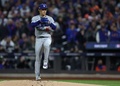 24MLB、ナ・リーグ優勝決定シリーズ（7回戦制）、ニューヨーク・メッツ対ロサンゼルス・ドジャース。先発登板するロサンゼルス・ドジャースの山本由伸（2024年10月17日撮影）。(c)Sarah Stier/Getty Images/AFP