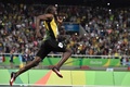 リオデジャネイロ五輪、陸上男子200メートル決勝に臨むジャマイカのウサイン・ボルト（2016年8月18日撮影）。(c)AFP/Jeff PACHOUD