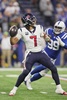 23NFL第18週、インディアナポリス・コルツ対ヒューストン・テキサンズ。タッチダウンパスを投げるヒューストン・テキサンズのCJ・ストラウド（2024年1月6日撮影）。(c)Andy Lyons/Getty Images/AFP