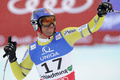 アルペンスキー世界選手権2013（2013 FIS Alpine World Ski Championships）は9日、オーストリアのシュラートミング（Schladming）で男子滑降が行われ、ノルウェーのアクセル・ルンド・スビンダル（Aksel Lund Svindal）が2分1秒32で優勝を飾った。

滑降を終えて歓声に応えるアクセル・ルンド・スビンダル（2013年2月9日撮影）。(c)AFP/SAMUEL KUBANI