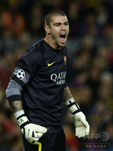 00s NIKE GK ユニフォーム ビクトル・バルデス 元バルサ守護神バルデスがマンU加入 写真1枚 国際ニュース：AFPBB News