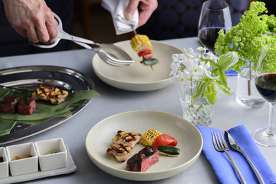 【軽井沢マリオットホテル】<br />“信州×発酵×涼”のマリアージュで夏の軽井沢を味わう限定コース<br />ディナーコース「Prime Shinshu -Summer-」を発売