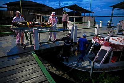 新型コロナ死者、ブラジルで過去最多の1349人 メキシコも千人超える