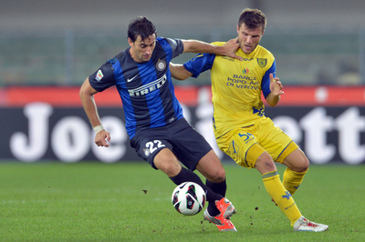 インテルがキエーボに完勝