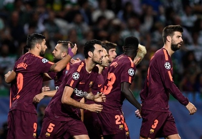 バルサはOGでスポルティングに辛勝、欧州CL