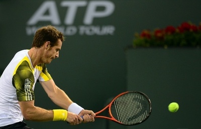 マレーが盧を下し3回戦突破、BNPパリバ・オープン