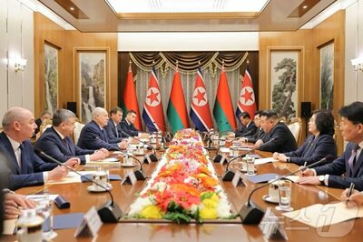 北朝鮮・金正恩総書記がベラルーシ大統領と会談…友好条約締結で関係深化