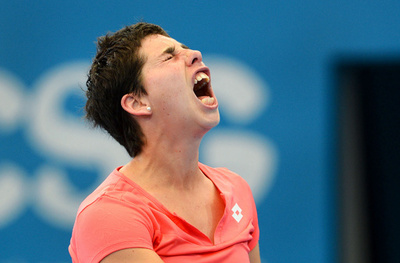 クヴィトバが快勝で初戦突破、ブリスベーン国際