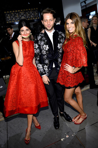 ｢ドルチェ＆ガッバーナ｣旗艦店オープン、女優やモデルが祝福