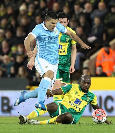 アグエロ躍動のマンC、ノリッジに快勝でFA杯3回戦突破