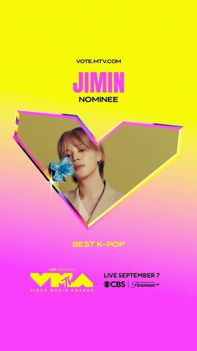 BTSジミン、米MTV VMAで初のソロノミネート「Who」で存在感