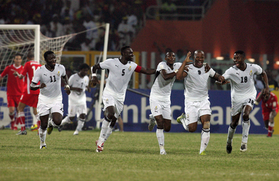 ガーナ ナミビアを降す