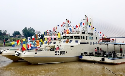 中国・ラオス・ミャンマー・タイが第158回メコン川合同パトロール法執行を開始