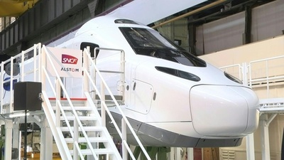 動画 ドイツの高速列車ice運行30周年 新車両もお披露目 写真1枚 国際ニュース Afpbb News