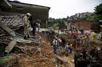 ブラジル北東部の豪雨、死者79人に