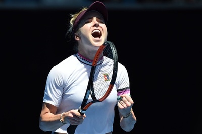 スビトリーナが2年連続の全豪8強入り、準々決勝は大坂戦の勝者と