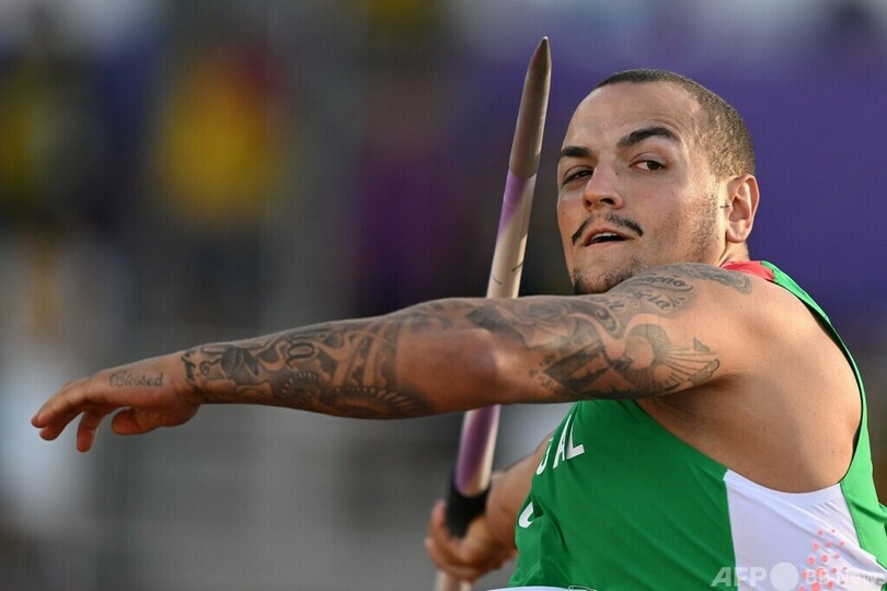 やり投げた勢いで側転、ポルトガルのラモス 世界陸上