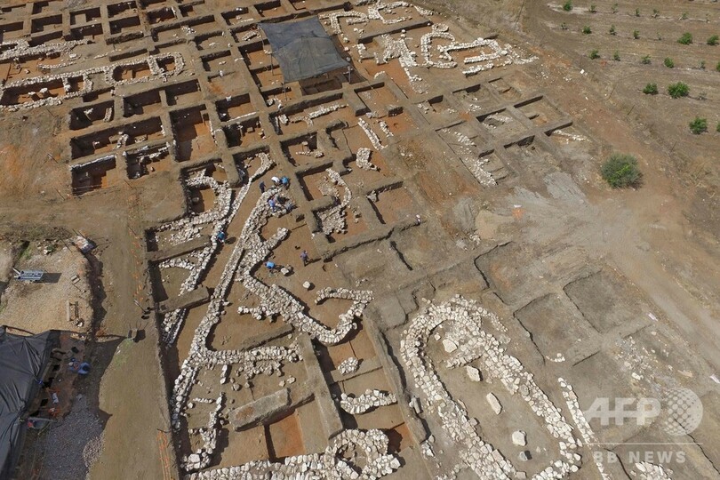 5000年前の古代都市の遺跡発掘 イスラエル