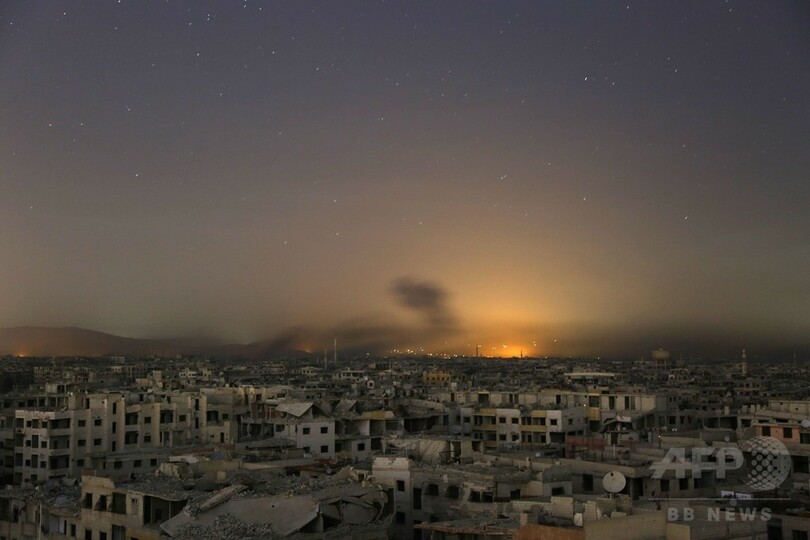 シリア内戦、勃発からまもなく7年で死者35万人以上 監視団発表