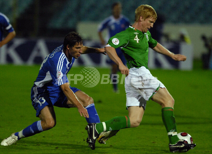 ＜サッカー 欧州選手権2008・予選＞スロバキア アイルランドと引き分ける