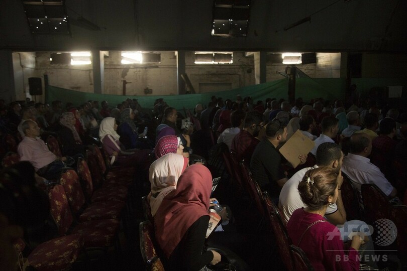 30年ぶり、一夜限りで映画館が復活 パレスチナ自治区ガザ地区