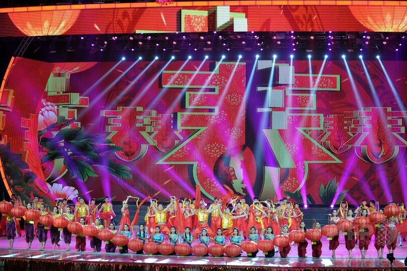 中国と合同で春節祝う、カンボジア