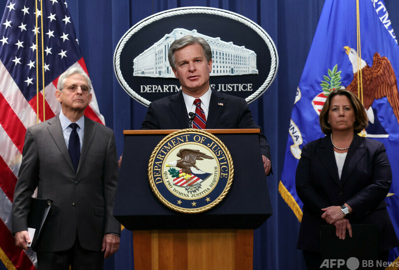 米、中国が司法妨害試みと主張 13人訴追