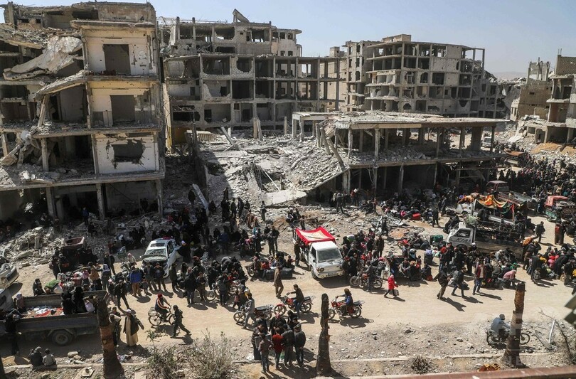 東グータ、反体制派と住民5400人以上が退避 過去最大規模