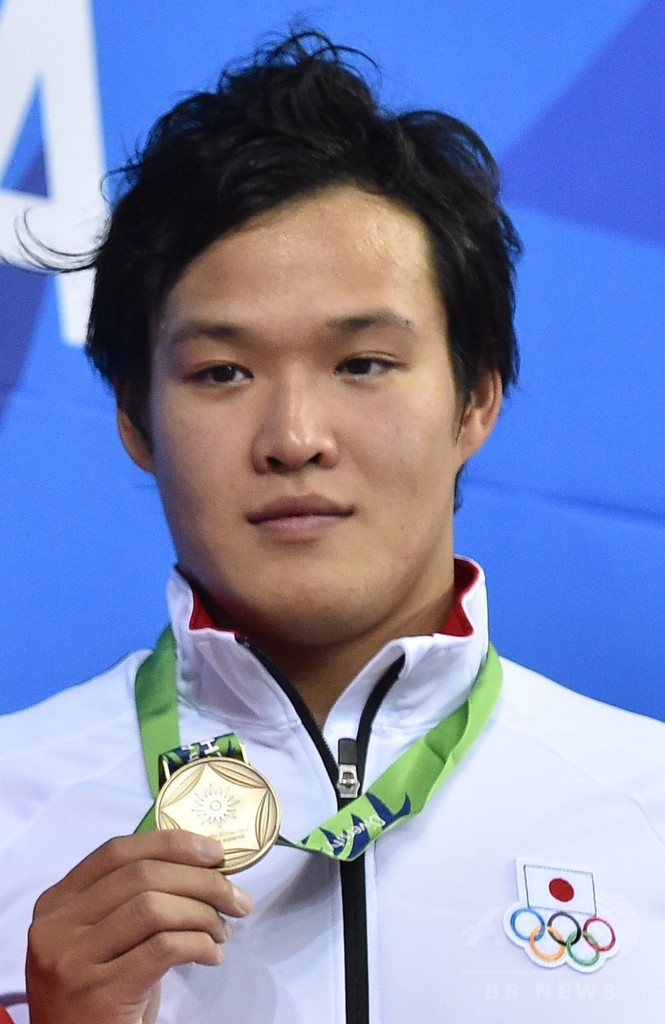 池端、男子100mバタフライで銅メダル アジア大会