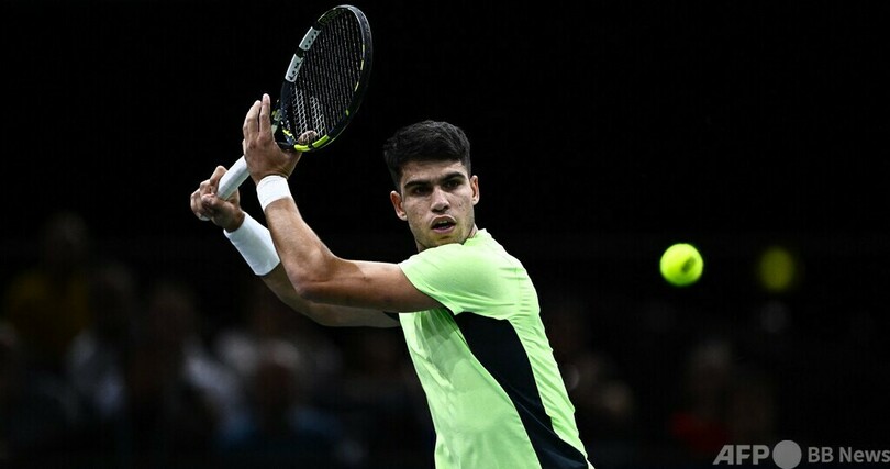 アルカラスが初戦敗退、予選勝者に完敗 パリ・マスターズ