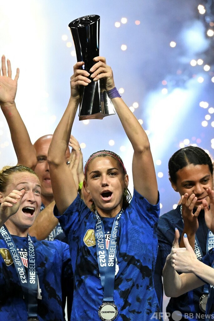 引退のモーガンが現役最終戦に出場 米サッカー女子代表で123得点