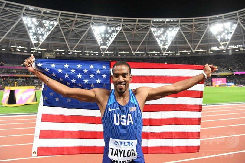 米国勢が男子三段跳びと女子400mハードルでワンツー、世界陸上