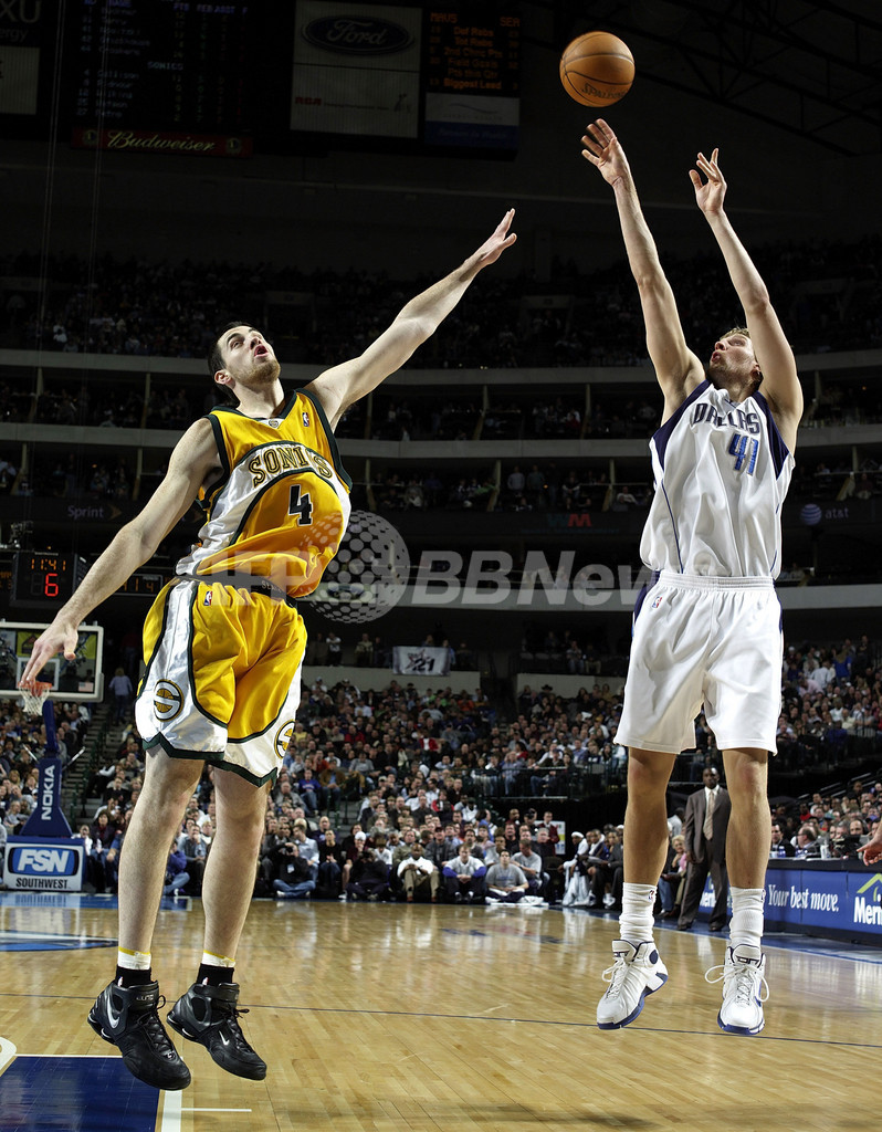 ＜06-07NBA＞マーベリックス スーパーソニックスに勝利し今季37勝目 - 米国