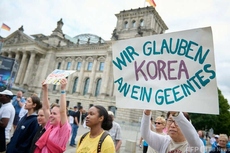 「ウクライナを第2の朝鮮にしないで」 独首都でイベント
