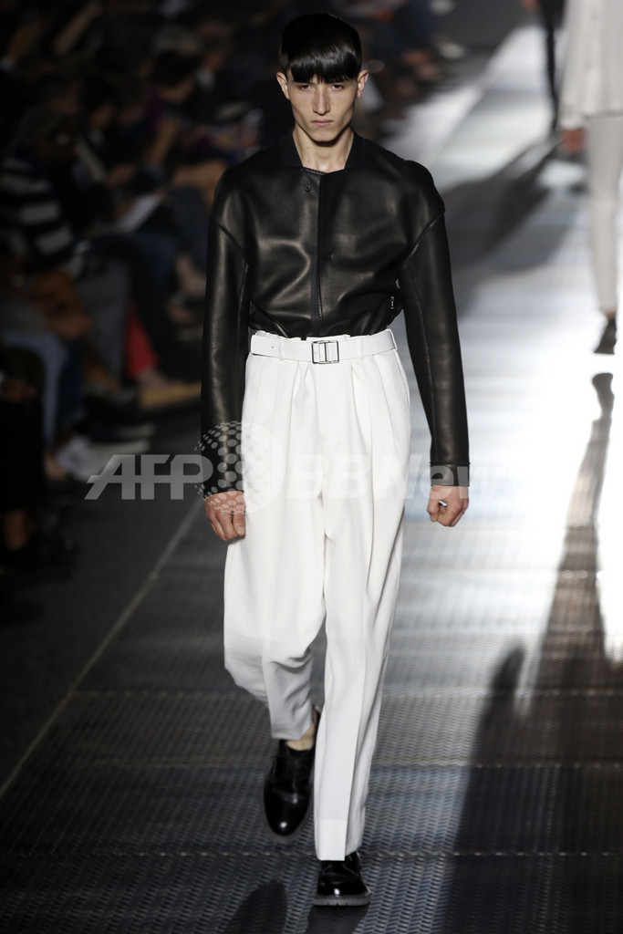 ＜13年春夏パリ・メンズコレクション＞コントラストで魅せる「ランバン」